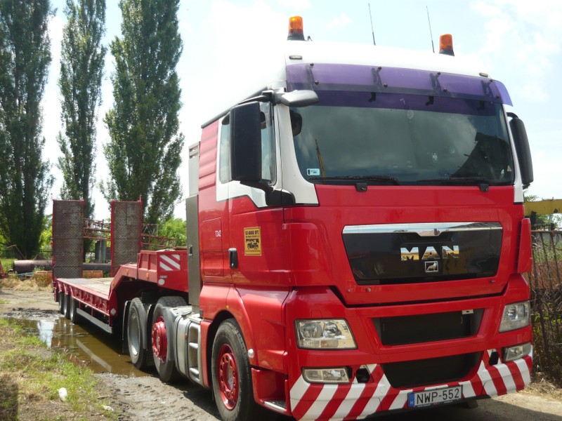 MAN TGS5.460 nyerges vontatú